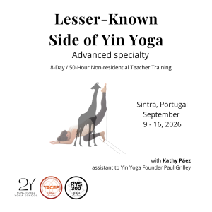 September 9 - 16. Lesser-Known Side of Yin Yoga. Advanced training. 1st payment